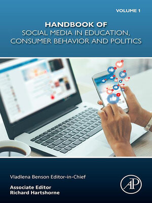 cover image of Handbook of Social Media in Education, Consumer Behavior and Politics, Volume 1